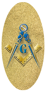 DG5000-370-SH-GD Masonic Lodge Shimmer Gold